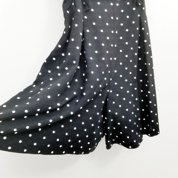 R.J. Stevens Vintage Polka Dot Romper Sleeveless 6 - Picture 4 of 6